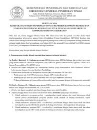 Check spelling or type a new query. Kementerian Pendidikan Dan Kebudayaan Direktorat Jenderal Pendidikan Tinggi