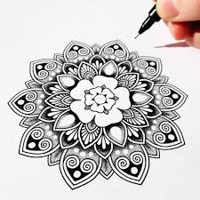 Robbie On Instagram Simple Little Dotwork Yorkshire Rose Mandala Design I Did Last Week I Love Having Th Mandala Tattoo Design Yorkshire Rose Mandala Design