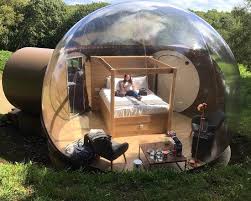 Finn lough resort has seven bubble domes separated by trees and grassy banks. Perfect Romantic Getaway Review Of Finn Lough Induced Info