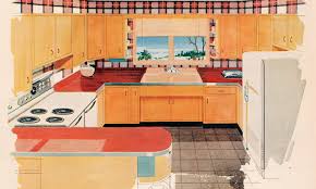 the dawn of the colorful kitchen the