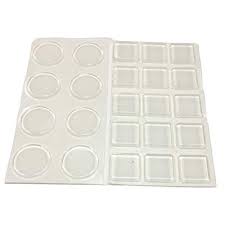 Rubber bumper especially uses vacuum power to improve the. Buy 1 Inch Clear Adhesive Bumpers Combo Pack Square Circle Made In Usa Set Of 23 Transparent Glass Protective Pads Self Stick Rubber Pads For Glass Table Top Furniture Feet