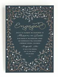Formal dinner party invitation wording may follow certain style conventions. 40 Engagement Party Invitations For Any Theme Or Style