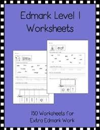 Level 1 Edmark Worksheets Edmark Reading Program Teaching Teaching Fun