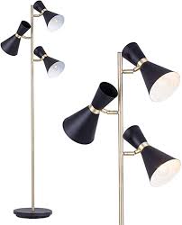 Get it as soon as fri, jan 22. Amazon Com Nalati 3 Light 63 Tree Floor Lamp Industrial Style Standing Reading Light With 3 Adjustable Black Heads Bright Bra Tree Floor Lamp Lamp Floor Lamp