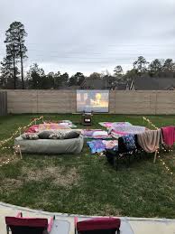 Backyard Outdoor Birthday Party Decoration Ideas For Adults Pin By Puffino Mx On Sweet 16 Backyard Camping Parties Backyard Birthday Backyard Movie Party