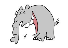 Habt ihr diese schon entdeckt? Postkarte A6 Otto Lachender Ottifant Ceres Webshop
