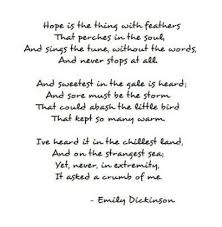 Hope Is The Thing With Feathers Yahoo Search Results Hope Is The Thing With Feathers Hope Poems Soul Love Quotes