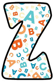 Buchstabe Letter Z Harfler Alfabe Harf