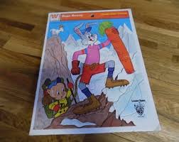 You need to start from the first one and to unlock the next image. Looney Tunes Puzzle Etsy