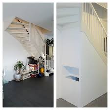 trapkast oude en nieuwe situatie kast onder trap kast onder de trap kast trap