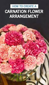 Freshen Up Your Home Just In Time For Valentine S Day With This Tutorial For How To Create A Carnation Flower Arra Carnation Flower Flowers Flower Arrangements