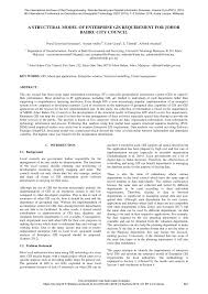 Jadual johor bahru doa islam, subuh, tengah hari, petang, maghribi dan makan malam. Pdf A Structural Model Of Enterprise Gis Requirement For Johor Bahru City Council
