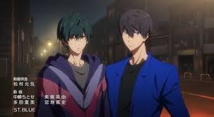 Ikuya And Haru Free Dive To The Future Ed Gold Evolution Free Iwatobi Swim Club Free Iwatobi Free Eternal Summer