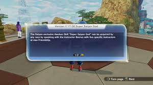 I think it's worth pointing out that gohan was only able to unlock his mystic. Dragon Ball Xenoverse 2 Super Saiyan God Transformation Guide Steamah