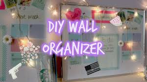 Wall organizers serve many functions. Diy Wall Organizer Calendar Youtube