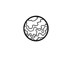 Venus planet coloring page from planets category. Venus Planet Coloring Page Coloringcrew Com