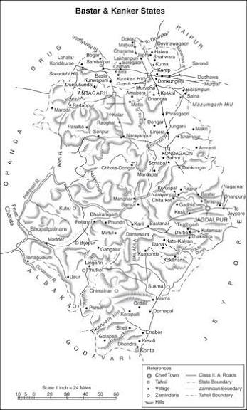 Maoist Insurgency in Chhattisgarh: The Raja of Bastar and Tribal Rebellion (Chapter 7) - Colonial Institutions and Civil War