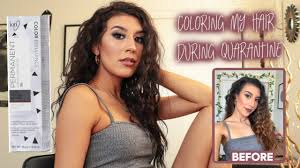 Maybe you would like to learn more about one of these? Coloring My Hair During Quarantine Ion Color Brilliance Dark Golden Brown Youtube