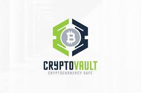 Convert bitcoin vault to usd. Crypto Vault Logo Template Logo Templates Logos Vector Logo