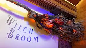 How To Make A Witch Broom - DIY Halloween Decor - Halloween Decorating Idea  - YouTube