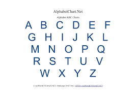 Alphabet charts are a great tool for helping kids learn letter names, sounds, and formations. Free Printable Alphabet Charts In 7 Colors Alphabet Chart Net