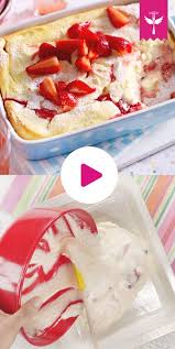 Quark Griess Auflauf Mit Erdbeeren Rezept Lecker Rezept Quark Griess Auflauf Lecker Rezepte