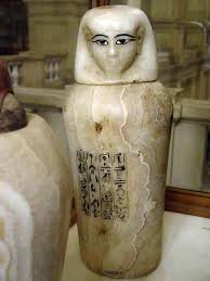 Vase Canope Sous La Protection De Nephthys Et Hapy Tutankhamon By Osirisnet Net Egyptian Art Ancient Egyptian Art Ancient Egyptian