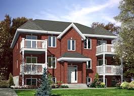Multi Family Plan 48066 With 12 Bed 6 Bath Multi Family Homes Traditional House Plans Architectural Design House Plans