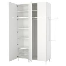 Platsa Armoire Penderie Blanc Fonnes Blanc 175 200x57x251 Cm Ikea Armoire Penderie Ikea Armoire Penderie Penderie