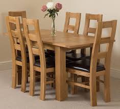 Check spelling or type a new query. Hampton Extending Rustic Oak Dining Table With 6 Brown Yale Dining Chairs