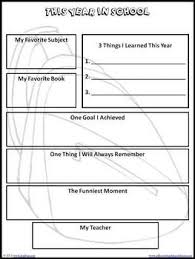 Free End Of School Year Memory Book For Grades K 5 School Year Memory Books School Year Memories End Of School Year