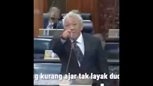 Malaysia's parliament sat for the first time this year on monday, providing lawmakers an opportunity to grill prime minister muhyiddin yassin over his government's handling of the pandemic and the. Can You Speak English F You Bung Moktar Shouts In Malaysian Parliament Memes Youtube