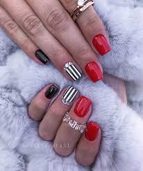 Great for those looking to add length and strength to their nails, acrylics can also create a larger, more evenly shaped canvas for. Stunning Short Red Acrylic Nails Ideas Cute Manicure