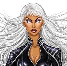 STORM ⚡️⛈️ It's been 25 years since the first live action #XMen movie was  released in 2000, so I had to illustrate my fave mutant, #Storm played by  #HalleBerry. I remember being