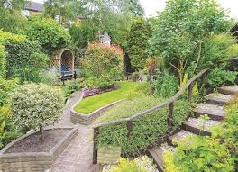 Shake out a thin layer over the problem area and spread evenly using a garden rake until it is completely filled out and level. Read The Split Level Garden Online