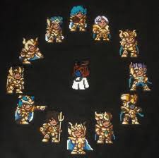 Voici Ce Que Je Viens D Ajouter Dans Ma Boutique Etsy Pixel Art Perler Beads Saint Seiya Les Chevaliers D Or H Art Perle Pixel Art Perles Hama