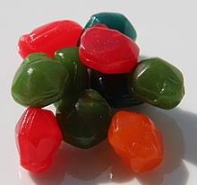 Vanilla extract, bran, water, syrup, roasted almonds. Fruit Gushers Wikipedia