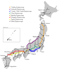 Their maps are designed for use. Japanese Expressways