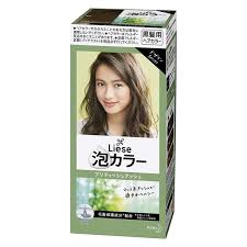 I usually dye my hair using the colour milk tea brown. Kao Liese Prettia Bubble Hair Color British Ash Walmart Com Walmart Com