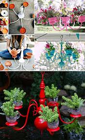 These gorgeous paper flowers use a leftover roll of party streamers, and you can make an entire bouquet while you watch tv. 29 Insanely Creative Diy Planter Ideas From Household Items Balcony Garden Web