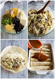 We always use corn tortillas for. Loaded Chicken Enchiladas Tastes Better From Scratch