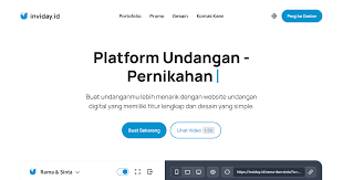 Platform Undangan Digital | Inviday.id