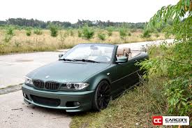 Din lang, voll geschrumpft temperatur: Carcon Gmbh Bmw E46 Cabrio Matte Pineapple Green
