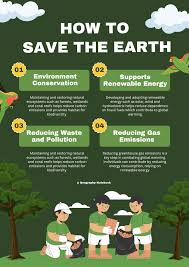 🌏 How to Save the Earth: A guide to protecting our planet and creating a  greener future! 🌱 1. Environmental Conservation 1. Protect forests 🌳 and  plant more trees 2. Save water