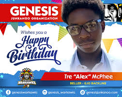 Genesis Junkanoo Organization wishes our very own Tre McPhee aka "Alex" a  very Happy Birthday! GJO sincerely appreciates your commitment to the  organization & our causes. . . May God grant you