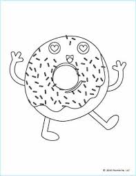 The sky's the limit with donut coloring pages. 11 Free Printable Donut Coloring Pages Mombrite