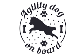 Download Agility Dog On Board Svg Cut File By Creative Fabrica Crafts Creative Fabrica PSD Mockup Templates