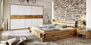Balkenbett Wildeiche 180x200x72 Hohenverstellbare Einlegetiefe Natur Geolt Jangali 117 Haus Schlafzimmer Einrichten Haus Deko