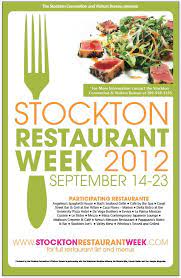 See 5,269 tripadvisor traveler reviews of 621 stockton restaurants and search by cuisine, price, location, and more. Stockton Restaurant Week September 145 23 2013 It S Easy No Tickets Needed Just Choose A Restauran Restaurant Week Food Poster Design Restaurant Design