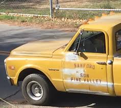 Image result for Contractors Yellow 1967 Truck